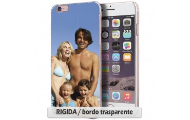 Cover per samsung Galaxy S6 Edge g925 - RIGIDA / bordo trasparente