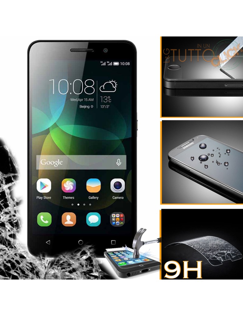 Pellicola vetro temperato proteggi schermo 9H per Huawei Honor 4C - G Play Mini