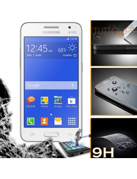 Pellicola vetro temperato proteggi schermo 9H per Samsung Galaxy Core 2 g355