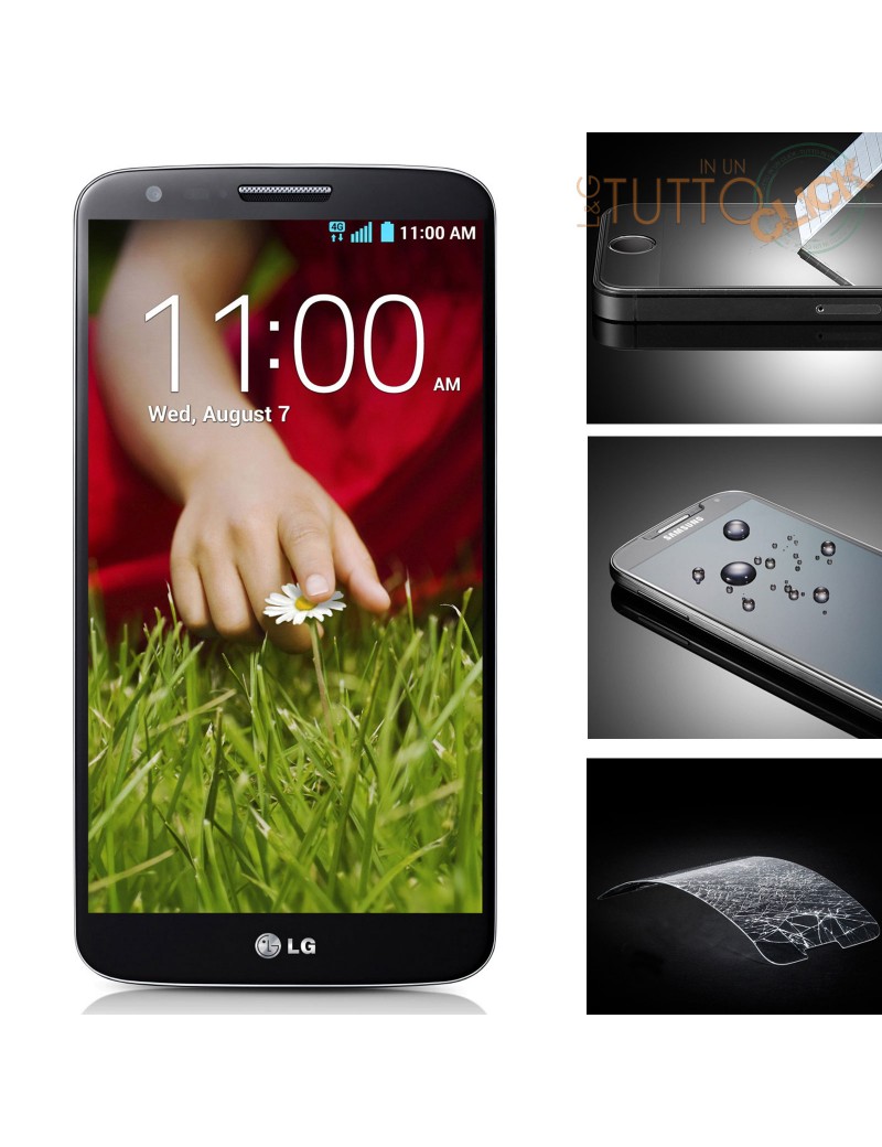 Pellicola vetro temperato proteggi schermo per LG G2 Mini D620 D618