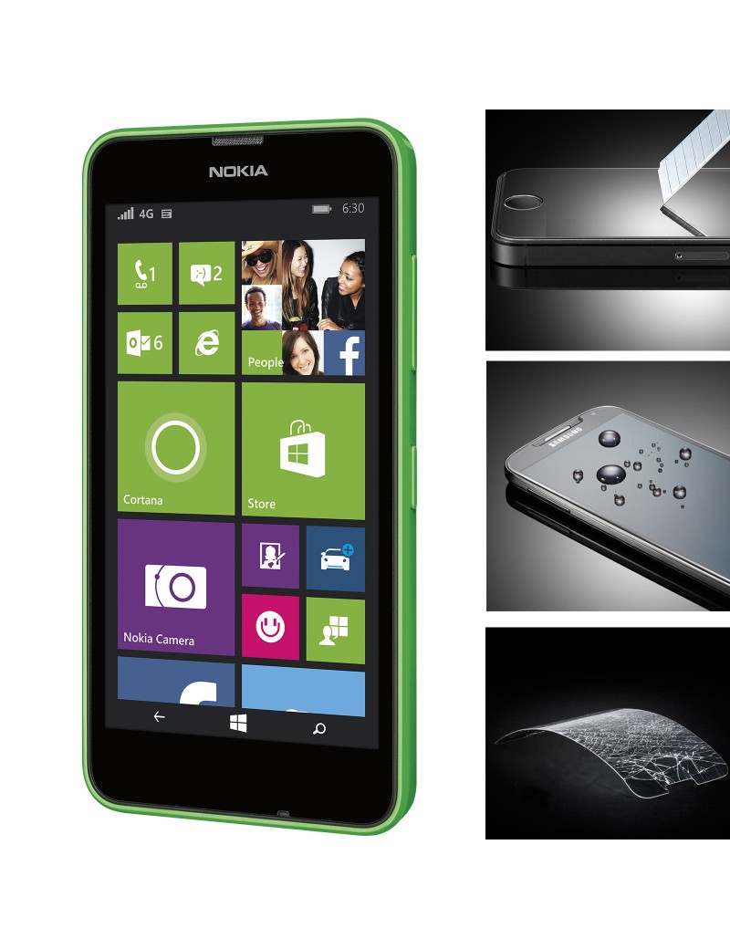 Pellicola vetro temperato proteggi schermo per Nokia lumia 630 635