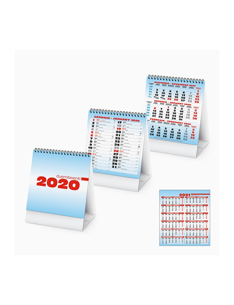 Calendari personalizzabili da tavolo personalizzati 2020 Gadget aziendali PA745B
