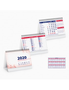Calendari da tavolo personalizzati personalizzabili 2020 Gadget Azienda PA700RO