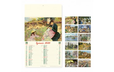 Calendari personalizzati 2020 pubblicitari da parete muro artistico arte PA032