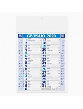 Calendario da parete muro personalizzabile 2020 Gadget Regalo Negozio PA650BL