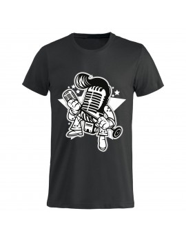 T-shirt Uomo donna bambino - Microfono Elvis GR211 -...