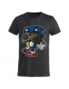 T-shirt Uomo donna bambino - Sonic Joypad GR219 - cartoni...