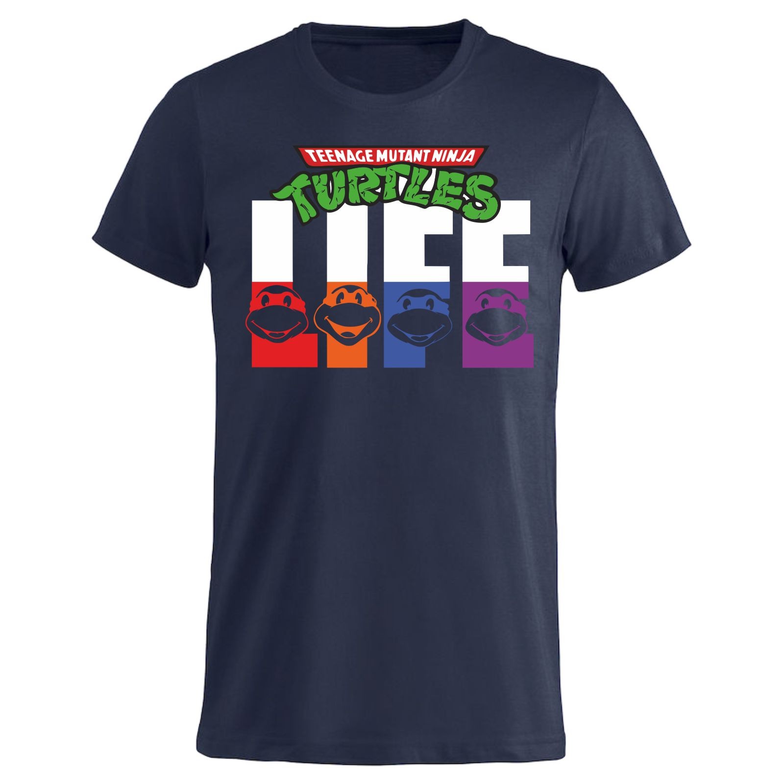T-shirt Uomo donna bambino - Tartarughe ninja Life GR269 - cartoni animati  idea | eBay