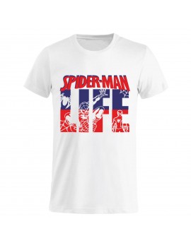 T-shirt Uomo donna bambino - Spiderman Life Life GR270 -...