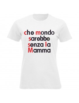 T-shirt Maglietta festa della Mamma - Mamma nutella GR25...