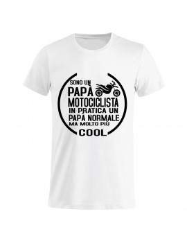 T-shirt Maglietta festa del Papà - Papà Cool GR106 -...