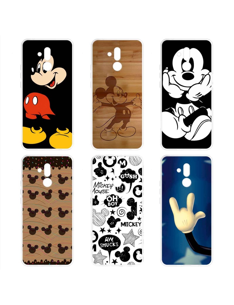 Cover Mixroom Per Huawei Y6 2018 (E82) – Custodia In TPU Morbido Con Stampa Calcio