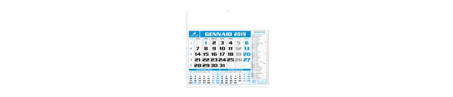 Calendari Americani Personalizzati con Logo - Gadget Aziendali Online