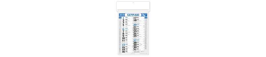 Calendari Olandesi Passafogli Personalizzati con Logo Gadget Aziendali