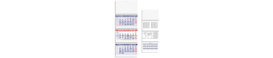 Calendari Trittici Personalizzati con Logo - Gadget Aziendali Online